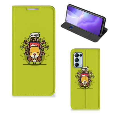 OPPO Find X3 Lite Magnet Case Doggy Biscuit OPPO Find X3 Lite Magnet Case Doggy Biscuit
