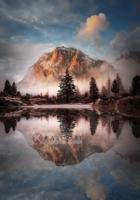 Afbeelding op acrylglas - Prachtig Landschap - thumbnail