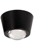 Lucide RIGON - Plafonnière - Ø 9 cm - LED - 1x6W 3000K - Zwart - thumbnail