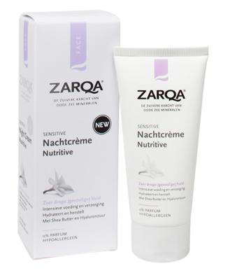 Zarqa Nachtcrème Nutritive Sensitive