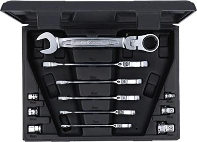 KS Tools 503.4867 503.4867 Ring-steeksleutelset Sleutelbreedte (metrisch) 8 - 53 mm