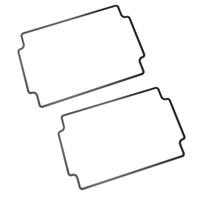 Hammond Electronics 1550Z139GASKET Silicone Zwart (b x h) 120.5 mm x 2 mm 2 stuk(s) - thumbnail