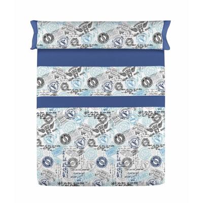 Beddengoedset Lois SELLOS Blauw Bed van 180