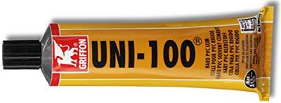 Griffon UNI-100 Hard PVC-Lijm Flacon met borstel - 250ml - thumbnail