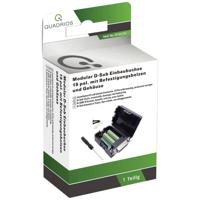 Quadrios 2010C251 D-sub bus Aantal polen: 15 Schroeven 1 set(s) - thumbnail