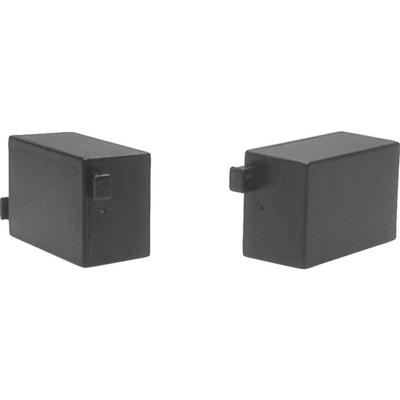 Strapubox MG 309SW Modulebehuizing 45 x 30 x 22 ABS Zwart 1 stuk(s)