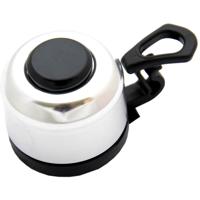 Simson fietsbel compact zilver op kaart - thumbnail