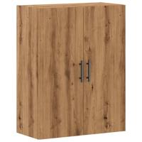 Wandkast 69,5x34x90 cm artisanaal eikenkleurig - thumbnail