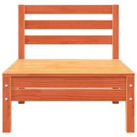 Tuinbank 3-zits massief grenenhout wasbruin - thumbnail