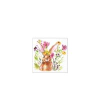 Ambiente Servetten 25cm girl bunny - thumbnail