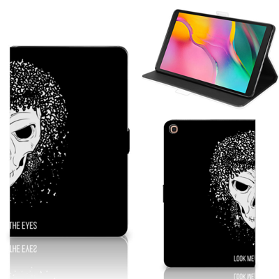 Tablettasje Samsung Galaxy Tab A 10.1 (2019) Skull Hair Tablettasje Samsung Galaxy Tab A 10.1 (2019) Skull Hair