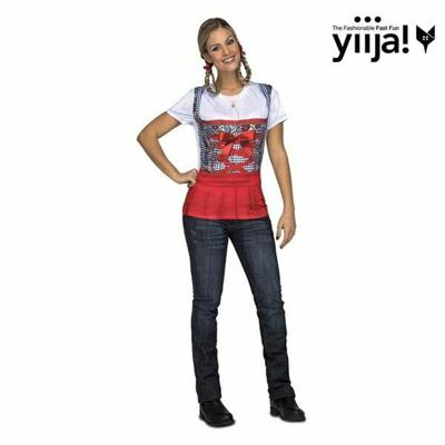 Kostuums voor Volwassenen My Other Me Oktoberfest Lady Rood - Maat: M - Maat: M