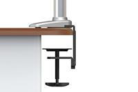 Digitus DA-90353 Monitor-tafelbeugel 2-voudig 25,4 cm (10) - 68,6 cm (27) Zwart Kantelbaar, Zwenkbaar, Roteerbaar - thumbnail