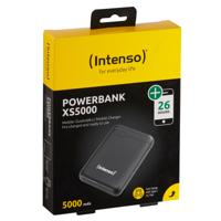 Intenso XS5000 Powerbank 5000 mAh LiPo Zwart Statusweergave - thumbnail