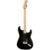 Squier Sonic Stratocaster HSS, Black MN - thumbnail