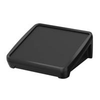 Bopla BoPad BOP 1616 P-9005-SET Consolebehuizing (l x b x h) 164 x 160 x 68.40 mm ABS Zwart (RAL 9005) 1 stuk(s) - thumbnail