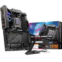 Moederbord - MSI - MPG X870E CARBON WIFI - Wi-Fi 7, 5G LAN, USB 40 Gb/s, RGB LED, extra PCIe - thumbnail