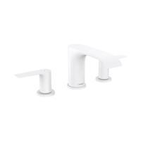 Hansgrohe Wastafelmengkraan Vivenis 3-gats 90 Met Trekwaste Mat Wit - thumbnail
