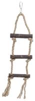 TRIXIE KNOOPLADDER SCHORSHOUT / SISAL 3 TREDEN 40 CM 3 ST - thumbnail