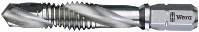Wera 05104641001 847 Combinatietapboor Metrisch M4 Rechtssnijdend DIN 3126 HSS 1 stuk(s)