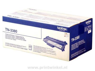 Brother TN-3380 tonercartridge 1 stuk(s) Origineel Zwart Brother TN-3380 tonercartridge 1 stuk(s) Origineel Zwart