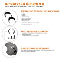 Unleazhed Unsplash M01 Bolt On Mudguard - thumbnail