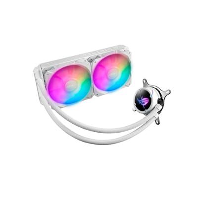 ASUS ROG STRIX LC II 240 ARGB White Edition Processor Alles-in-één vloeistofkoeler 12 cm Wit 1 stuk(s) ASUS ROG STRIX LC II 240 ARGB White Edition Processor Alles-in-één vloeistofkoeler 12 cm Wit 1 stuk(s)