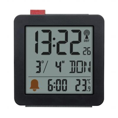 TFA Dostmann 60.2566.01 Wekker Zendergestuurd Zwart Alarmtijden 1 TFA Dostmann 60.2566.01 Wekker Zendergestuurd Zwart Alarmtijden 1