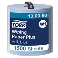 Poetspapier tork w1 premium 2laags blauw 130050 - thumbnail