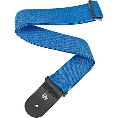 D&apos;Addario PWS102 polypropyleen gitaarband blauw
