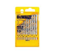 DeWalt Accessoires Cassette 13-delig, HSS-G Metaalboor (Ø1,5mm-6,5mm) per 0,5mm - DT5922-QZ - thumbnail