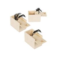 Spin in houten doos - thumbnail