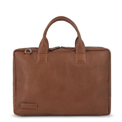 Plevier Basalt Laptoptas 15,6" COGNAC