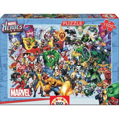 1000 COLLAGE VAN HELDEN MARVEL