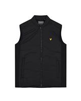 Lyle & Scott Golf Bodywarmer Heren Zwart - Maat L - Kleur: Zwart | Soccerfanshop - thumbnail