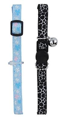 Pawise Cat collar Bule/Butterfly
