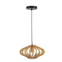 ETH Houten hanglampTess Ø 25cm plat - 05-HL4543-70 - thumbnail