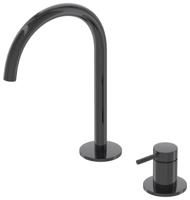 Wastafelkraan IVY Bond Coldstart 2-gats Zwart Chroom PVD - thumbnail