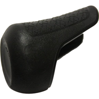 Gazelle Handvat dop links - zwart met zwarte bies - thumbnail