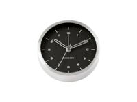 Karlsson Tinge Quartz-tafelklok Zilver, Wit Rond - thumbnail