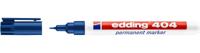 Viltstift edding 404 rond 0.75mm blauw | 10 stuks - thumbnail