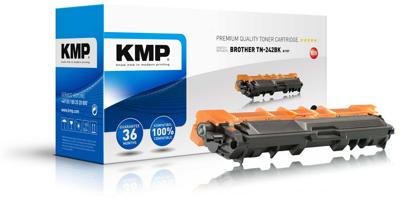 KMP Tonercassette vervangt Brother TN-242BK, TN242BK Compatibel Zwart 2500 bladzijden B-T57 KMP Tonercassette vervangt Brother TN-242BK, TN242BK Compatibel Zwart 2500 bladzijden B-T57