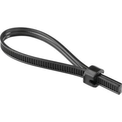 HellermannTyton Strap Black ATS3080-PA66HIRHSUV-BK Sluitband 102-66110 Bundel-Ø (bereik) 80 mm (max) UV-stabiel, Stootbestendig, Hittebestendig Zwart 500 m HellermannTyton Strap Black ATS3080-PA66HIRHSUV-BK Sluitband 102-66110 Bundel-Ø (bereik) 80 mm (max) UV-stabiel, Stootbestendig, Hittebestendig Zwart 500 m