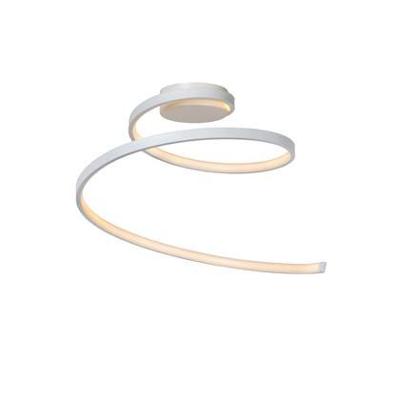 Lucide MAXENCE - Plafonnière - Ø 46 cm - LED 3 StepDim - 1x24W 3000K - Wit
