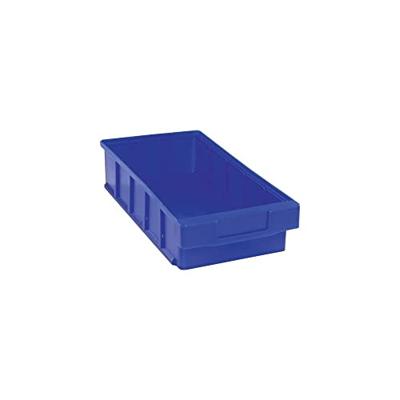 LA-KA-PE Stellingbak | L400xB186xH83mm | blauw polypropyleen | 8 stuks - VKB 400/186 BLAU VKB 400/186 BLAU