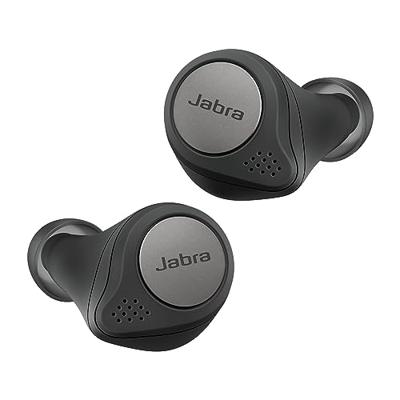 Jabra Elite Active 75t Oordopjes – Echt Draadloze Oordopjes met Actieve Ruisonderdrukking voor Bellen en Muziek – Titaniumzwart