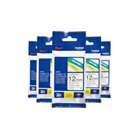 Brother TZE-231M5 labelprinter-tape Zwart op wit - thumbnail