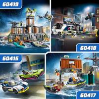 LEGO City politiewagen en snelle autoachtervolging 60415 - thumbnail