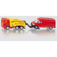 SIKU 1667 afsleepwagen met personenauto - thumbnail
