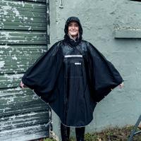The Peoples Poncho 3.0 - Zwart - thumbnail